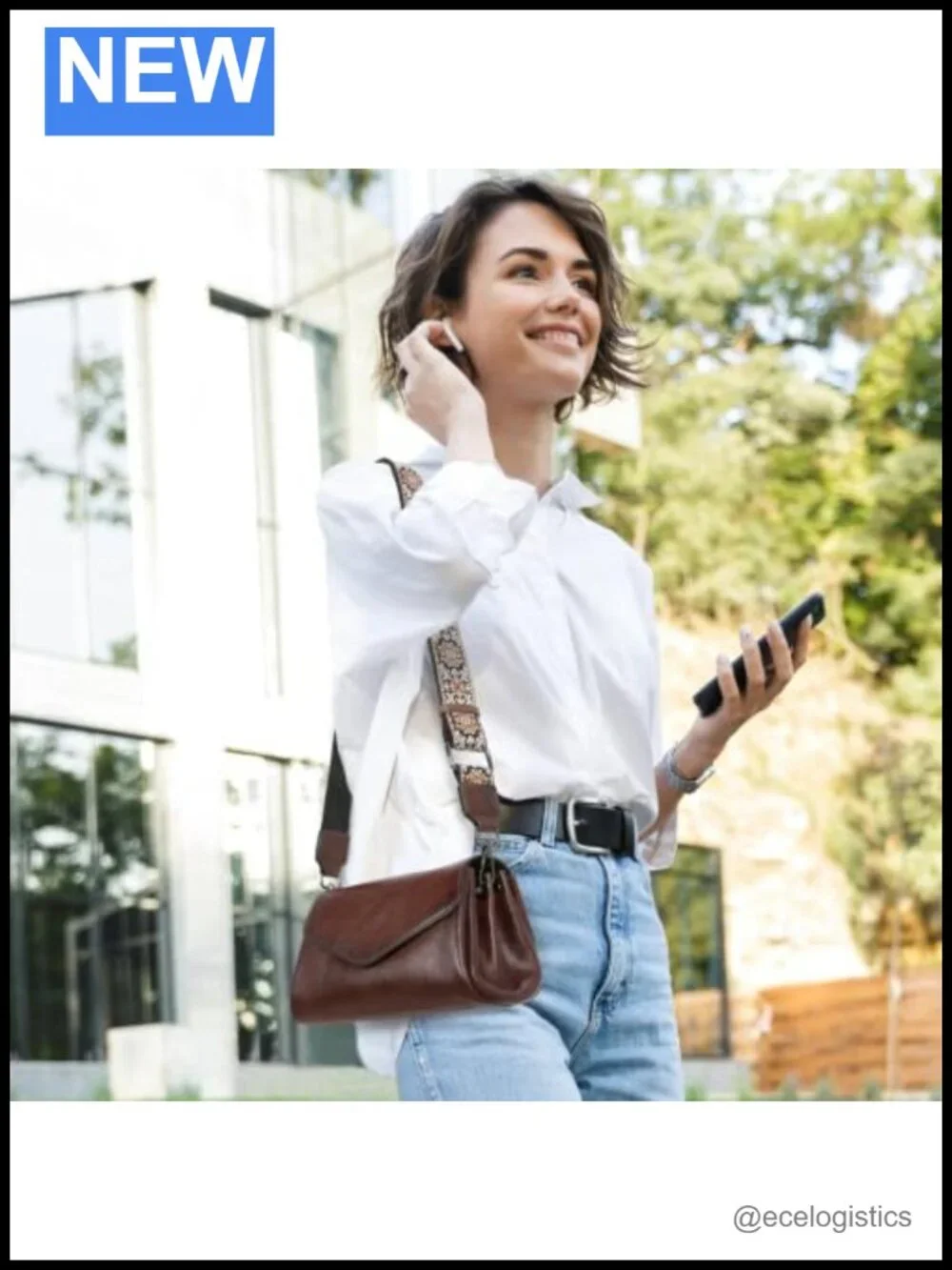 Genuine Leather Crossbody Satchel Handbag Women Convertible Shoulder Purse